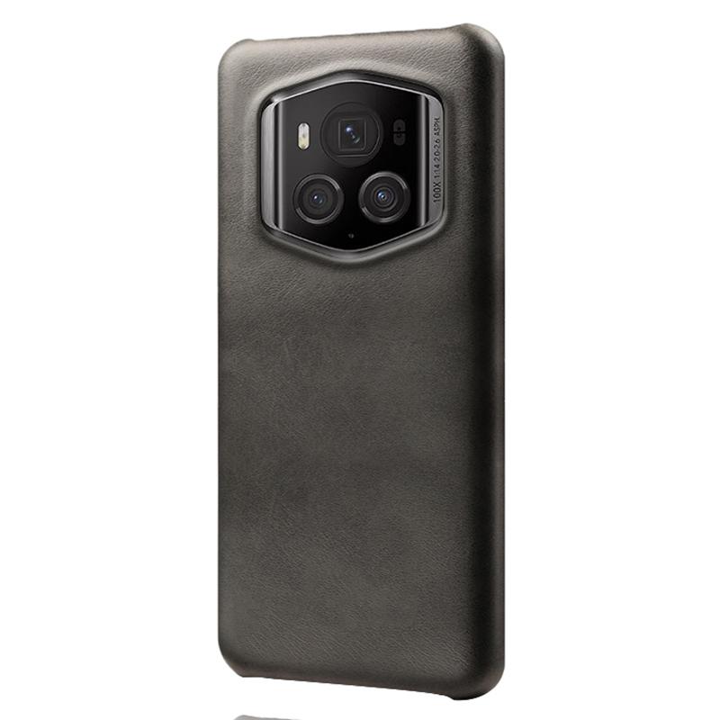 For Honor Magic6 RSR Porsche Design 5G Case PU Leather Coated PC Shockproof Protection Cover