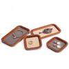 Classic Solid Wood Decorative Jewelry Trays Beaded Bracelet Necklace Ring Jewelry Display Plates Storage and Viewing Tray