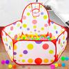 Kids Play Tent Multifunctional Foldable Big Space with Bag Entertainment Toy Storage Polyester Cloth Children Tent Indoor Outdoor Pretend Game