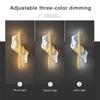 Acrylic LED Wall Sconce Lamp Indoor Lighting For Home Bedside Living Room Corridor Stairs Decoration Luxurious Modern Wall Lamp