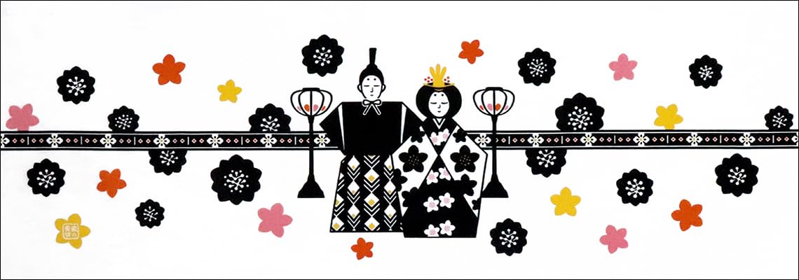 

Dyeing Anbo Hand Towel Authentic Dyed Cotton Tokuoka Made in Japan 35cm x 100cm Hanabana Hina 100%