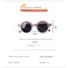New Splicing Colour Round Cute Kids Sunglasses UV400 Boy Girls 1-7 Years Old Lovely Baby Sun Glasses Children