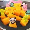 10Pcs/Set Kids Animal Cartoon Fruit Fork Sign Fruit Toothpick Bento Lunch Decor
