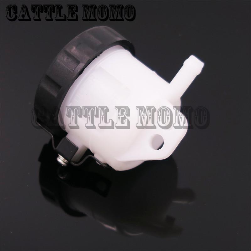 

Universal Motorcycle Master Cylinder Brake Fluid Reservoir Oil Cup Tank Bottle For Yamaha YZF R1 R6 2001 2002 2003 2004-2015