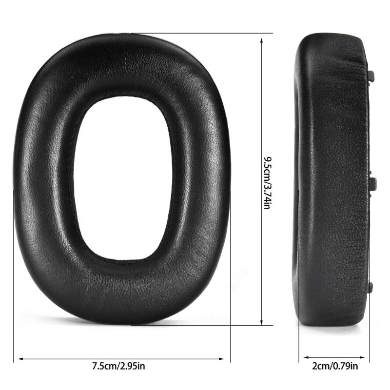 Luxury Sheepskin Earpads Ear Cushions for Over Ear Headsets Ear Cushions for Superior Sound Isolation