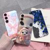 Case For Samsung Galaxy S25 FE Plus Ultra Clear Painted Flowers Back Cover For Samsung S 25 Ultra Soft Shockproof Phone Cases