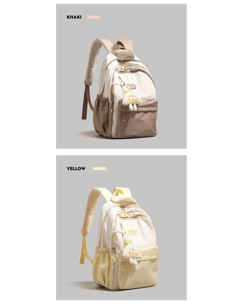 2025 Hochleistungs-Farbblock-Rucksack für Studenten & Kurztrips