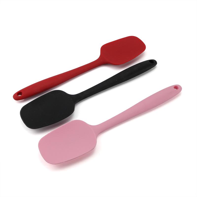 Silicone All-in-One Baking Tool Set: Butter Scraper, Cream Spatula, Large Scraper, Cake Scraper, T-Shaped Scraper.