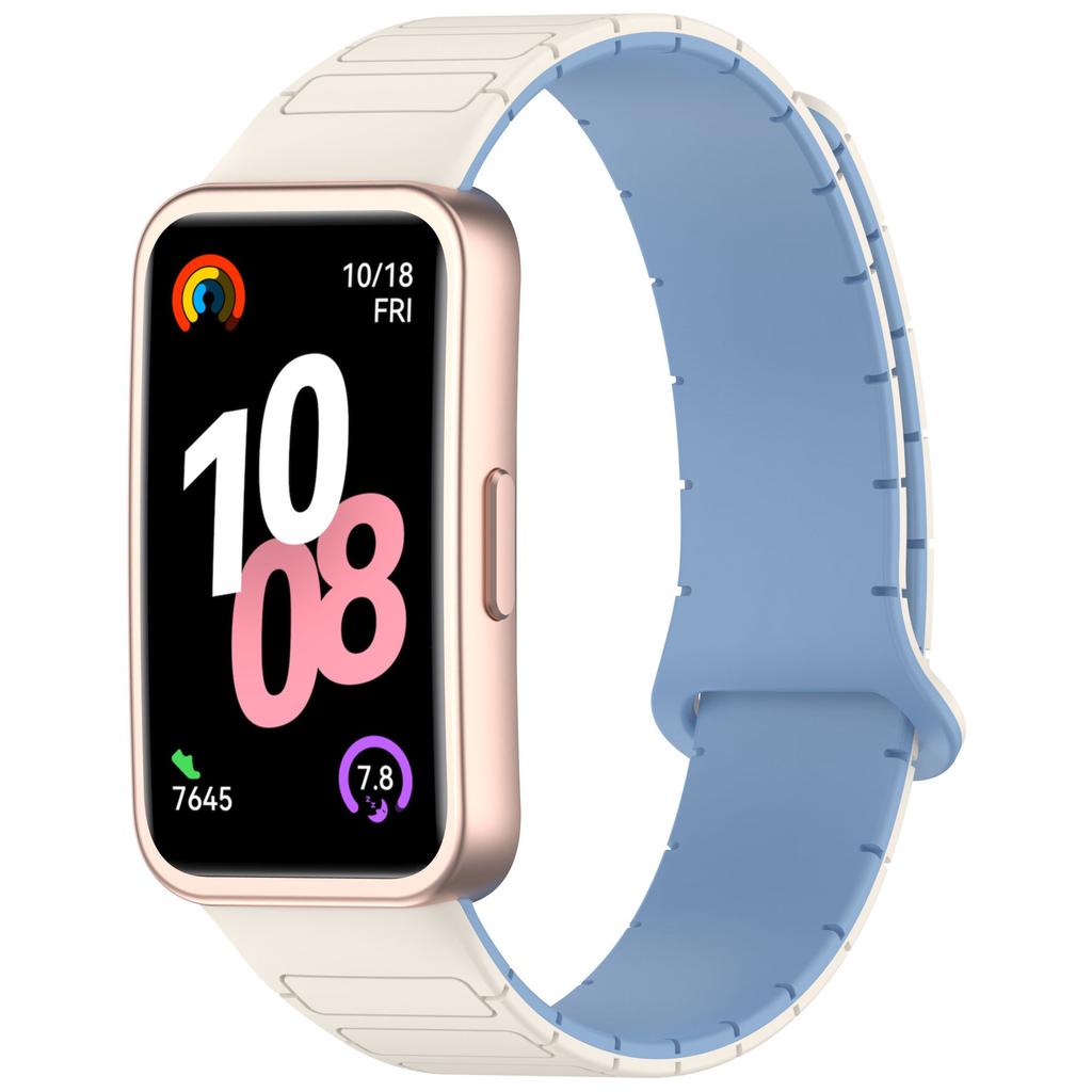 Magnetic Straps for Huawei Band 10 9 8 Strap Accessories Adjuseable Silicone Replacement Bracelet Correa Huawei Smart Band10 9 8