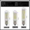 18W 15W 12W 9W 7W E14 LED Bulb Lamp 220V-240V Mini Corn Bulb Light 2835SMD 360 Beam Angle Repla Halogen Chandelier Lights