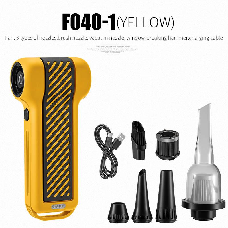 Mini Camping Outdoor Handheld Fan Blow And Suction Integrated Turbo Fan Violent Turbo Fan Portable for Camping And Hiking