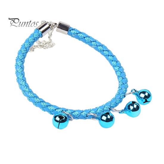 Pet Collar with Crisp Sound Bell Adjustable Chain Necklace Cat Dogs Comfortable To Wear Collar Pet