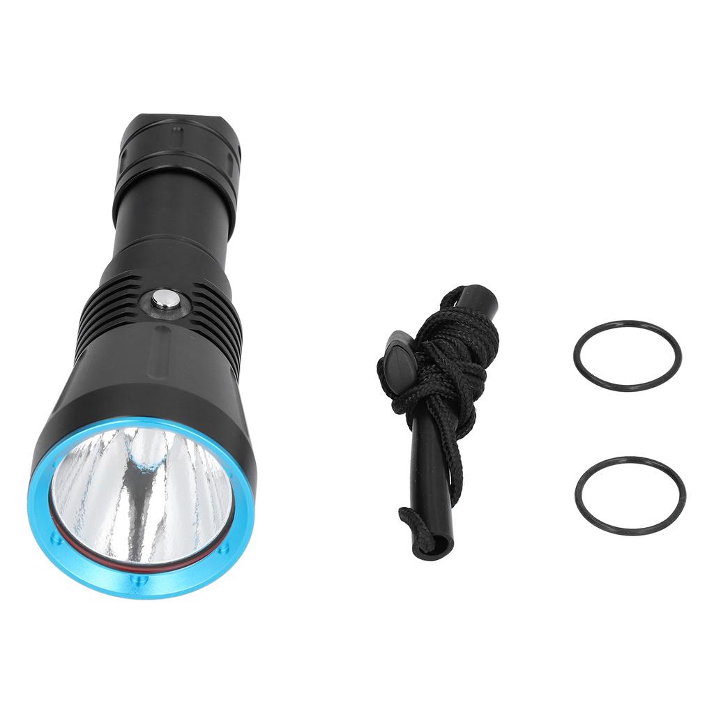XHP70 Professionelle Tauchlampe 10000lm Starklicht-Taschenlampe für 150m Unterwasserfischen