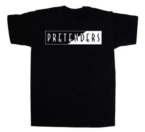 THE PRETENDERS Rock Music Band Basic Logo  Full Size S-5XL Unisex T-Shirt XXXXL