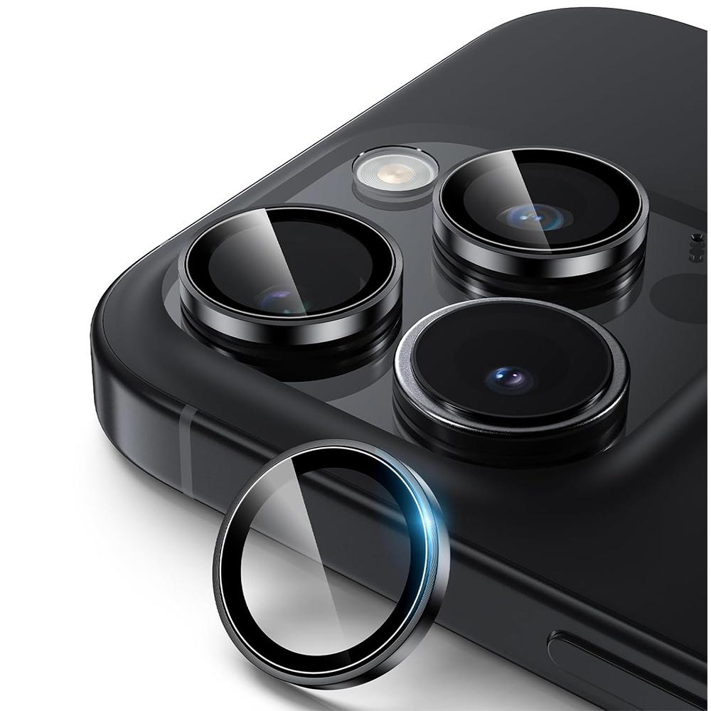 

Bling 9H Tempered Glass Camera Lens Protector for iPhone 17 Air 16 E 15 Plus 14 13 12 11 Pro Max 17E 17Pro Anti-Scratch HD Clear Protective Ring Cover iphone 11 чёрный