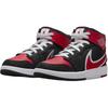 Jordan Air 1 Mid RM Easy On Bequem Einfach Stoßdämpfung Unterstützung High Top Freizeitschuhe Kinder Sneaker Schwarz Rot FQ1281-006