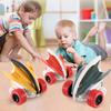 Pull Back Cars Push And Go Vehicles Toys 360 Degree Rotatable Car Kid Toddler Educational Toys Birthday Gift