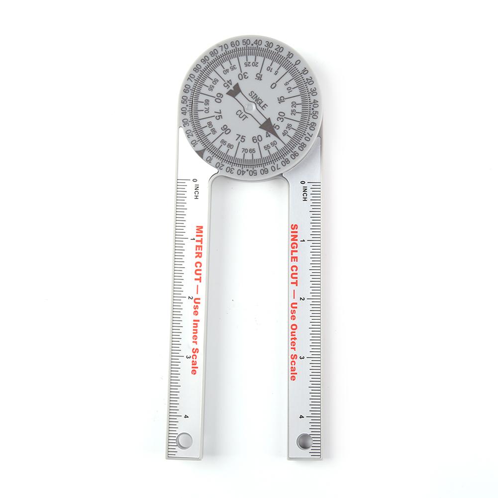 Professional Miter Saw Protractor Angle Finder Precision Miter Angle Finder for Carpenters Plumbers Bevel Protractor Woodworking