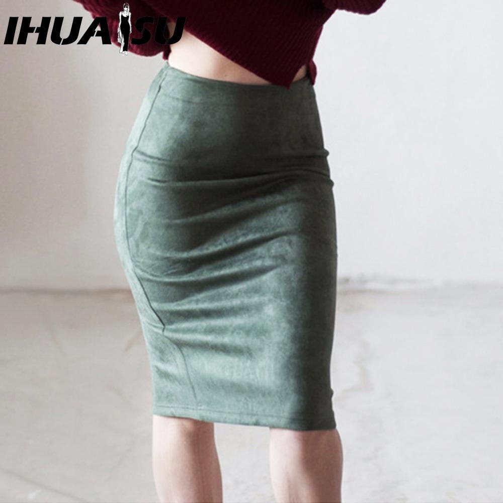 

IHUASU Women s Fashion Casual Solid Color Print Summer Spring Skirt S