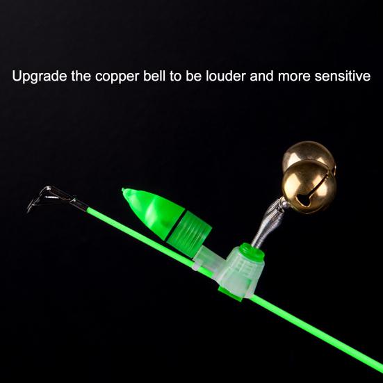 10Pcs Fishing Bite Alarms High Sensitivity Loud Sound Universal Simple Installation Fishing