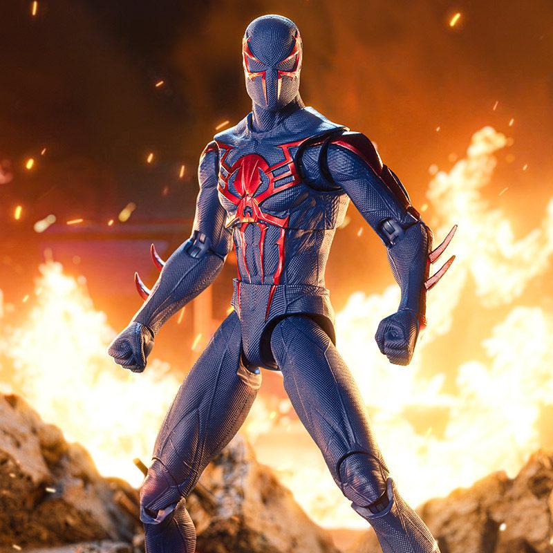 Genuine ZDTDS Toy Spider Man Legends 1 10 SpiderMan 2099 Miles Morales Action Figure Adult Collectible Toy Gift