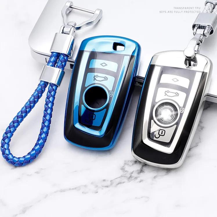 TPU Car Smart Key Cover Case Shell Fob Bag Holder for Bmw F20 F30 G20 F34 F31 F10 G30 F11 X3 F25 X4 I3 M3 M4 1 5 3 Series