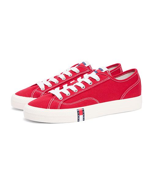 Tommy Hilfiger Archive Y2K Canvas Sneakers - Red (T52G1Ars300Jt1Xle)