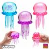 Needoh Trend Quallen & Würfel Quetschspielzeug, Weiches Gelee Knet-Stressabbau Fidget Spielzeug, Sensorisches Needoh Für Kinder & Erwachsene
