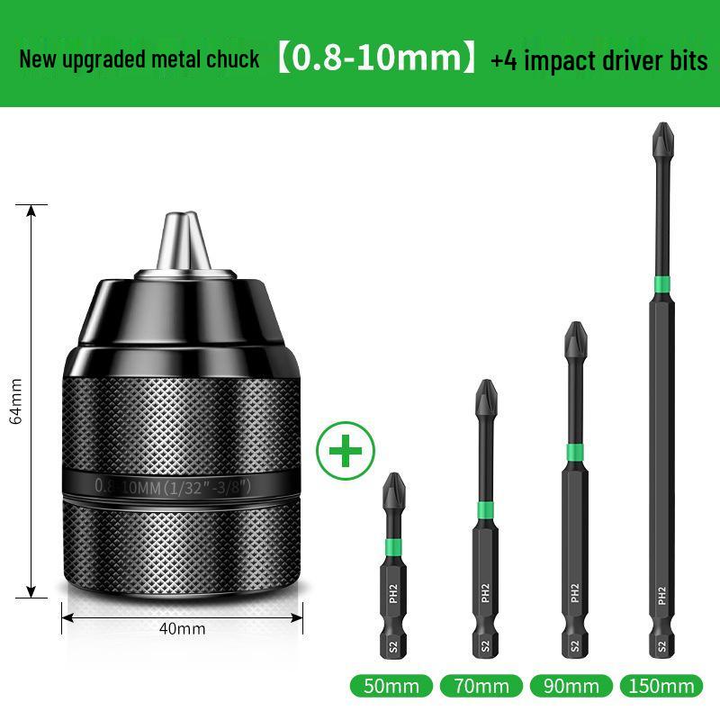 Universal Self-Locking Impact Drill & Electric Wrench Converter Accessories