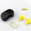 Silicone Swimming Earplugs & Nose Clip Set