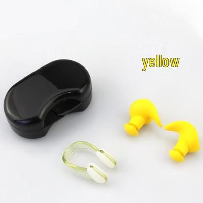 Ensemble Boules Quiès & Pince-nez de Natation en Silicone
