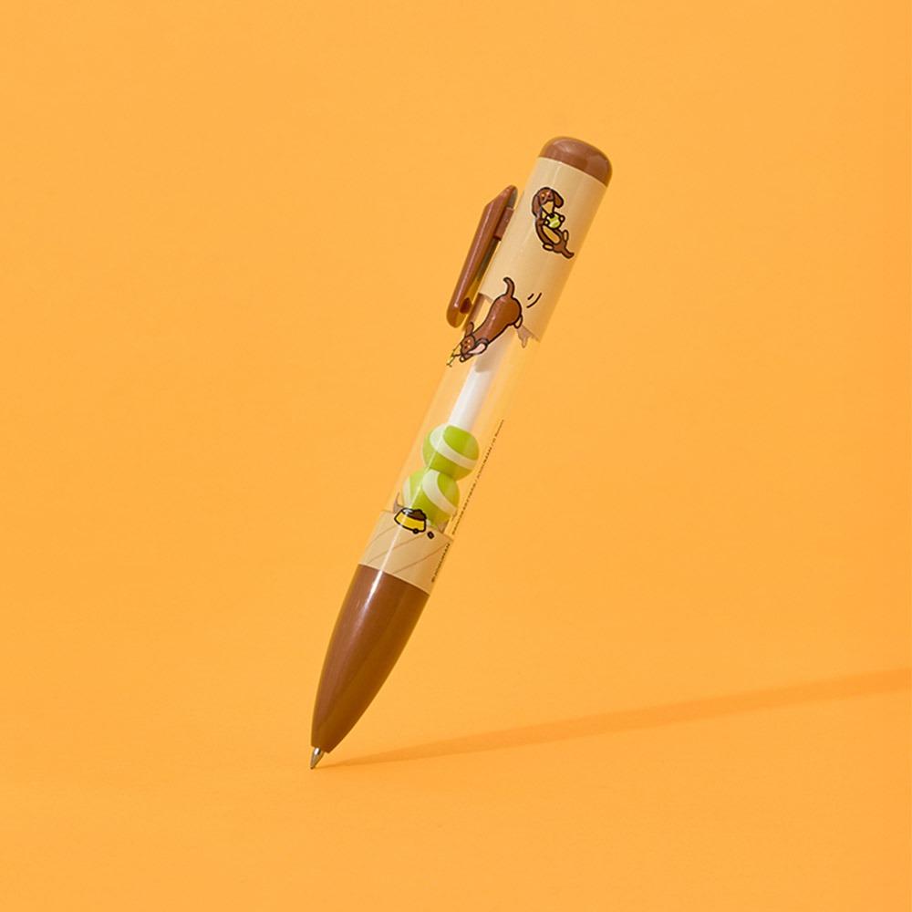 JOGUMAN STUDIO Woody  Throw Away  Bead Ballpoint Pen by LINE FRIENDS