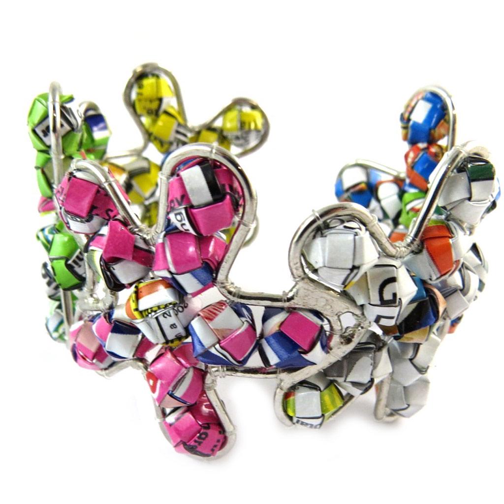 Les Trésors De Lily [N9513] - Multicolored 'New Life' Artisanal Bracelet (handmade) - 60 Mm 45 Mm