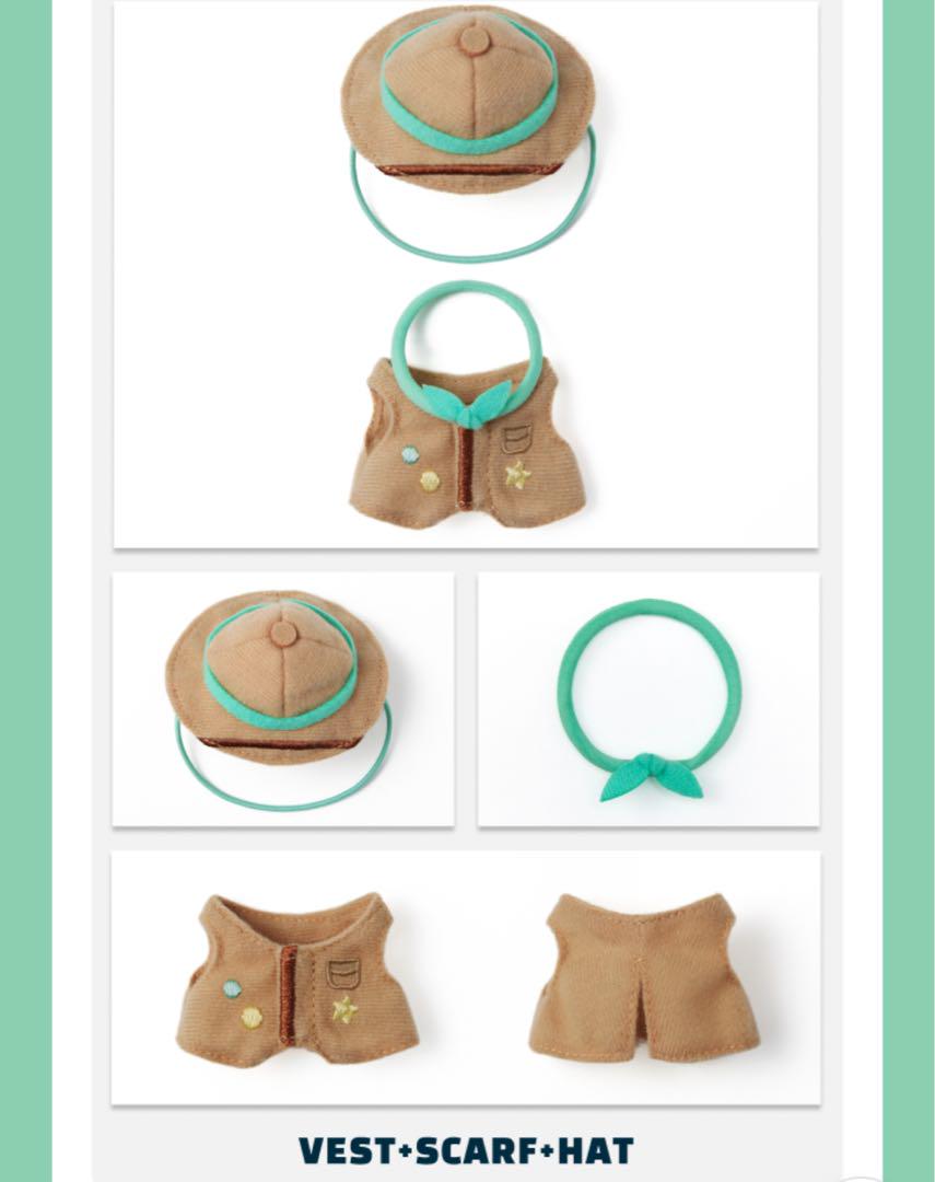 

[Б/У] Пуловер TXT, всплывающий костюмный жилет, шарф и шляпа