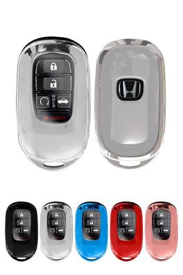 [shizukawill] DriveLife Smart Key Case Honda Key Case Key Chain Car Smart Key Type B, Silver