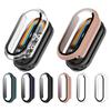 Watch Screen Protector PC Case with Tempered Glass Film for Band 9 Scratchproof Case Protective Cover