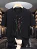 2026 Summer Best-selling Street Casual Fashion Comfortable Breathable Simple Aircraft Pattern Printed Men's Pure Cotton T-and Kids Tshirt
