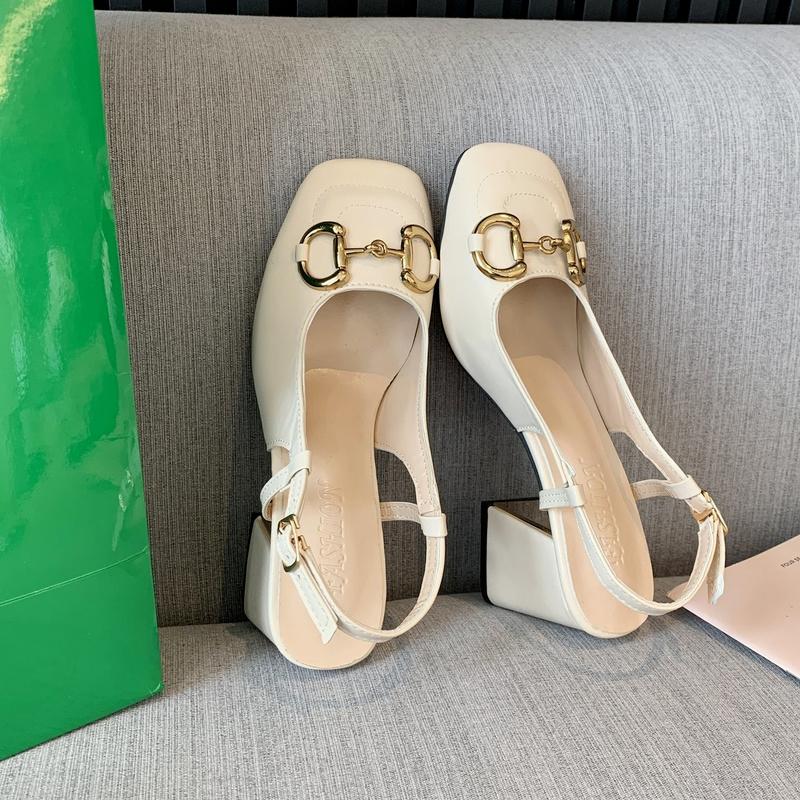 Fashion Women 'S High -Heeled Shoes Summer With Heels Women 'S Single Shoes  Women 'S High -Heeled Sandals Beach Slippers Pumps