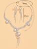 Bridal Accessories, Necklaces, Earrings, Jewelry Sets, Wedding Banquet Dresses, Chain Pendants, Exquisite Accessories