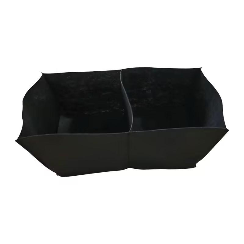 1Pc  Multi-grid Planting Bucket Rectangular Planting Bag Flower Plant Nutrition Bag Felt Beauty Planting Bag Printed Logo