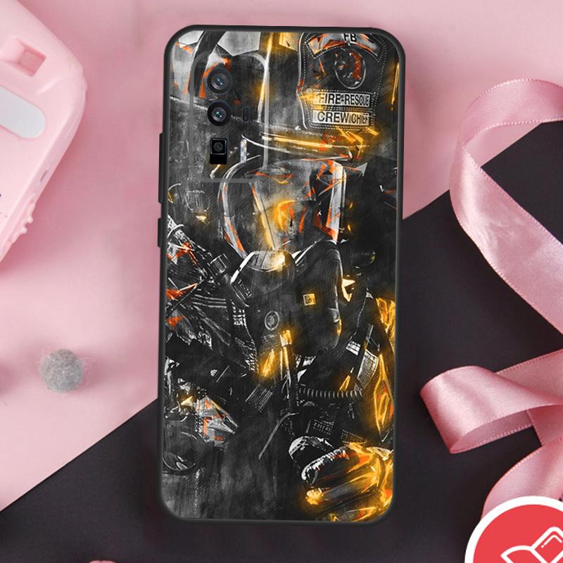 Firefighter Fire Fireman Case For Xiaomi 14 Ultra Mi 15 13 11T 12T 13T 14T Pro POCO X7 Pro X3 X5 X6 F5 F6 F7 Cover
