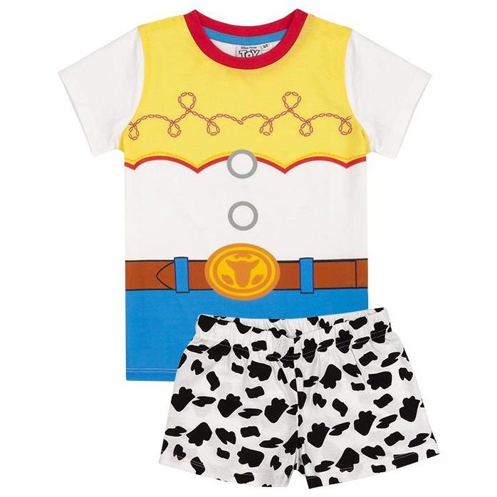 Toy Story Girls Cowgirl Jessie Short Pajamas Set