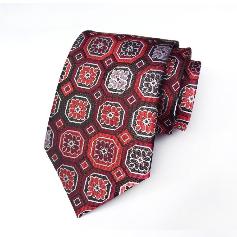 Accessories Floral Neck Ties Jacquard Business Formal Tie Classic Groom Neck Wear  Party