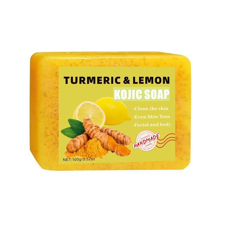 Lemon Turmeric Kojic Acid Handmade Soap - TK Style, European & American Inspired