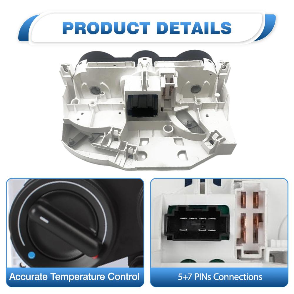 599-153, 599153  5 and 7 Pins  Climate Control Module for Volkswagen Beetle 1998-2010