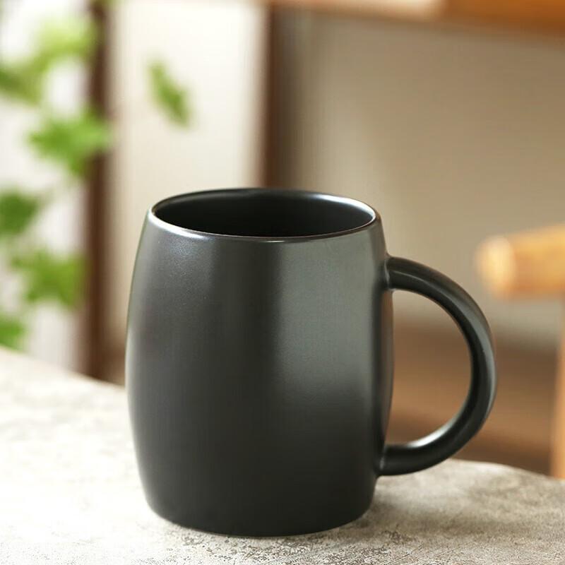 Creative Ceramic Tea Mug with Lid and Spoon