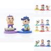 Entzückendes Crayon Shin-chan Figuren-Set Für Schreibtisch Auto Kuchen Dekoration Sammlerstück PVC