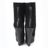 Excellent GIUSEPPE ZANOTTI Ankle boots Wedge sole black Suede leather Women 35 Used