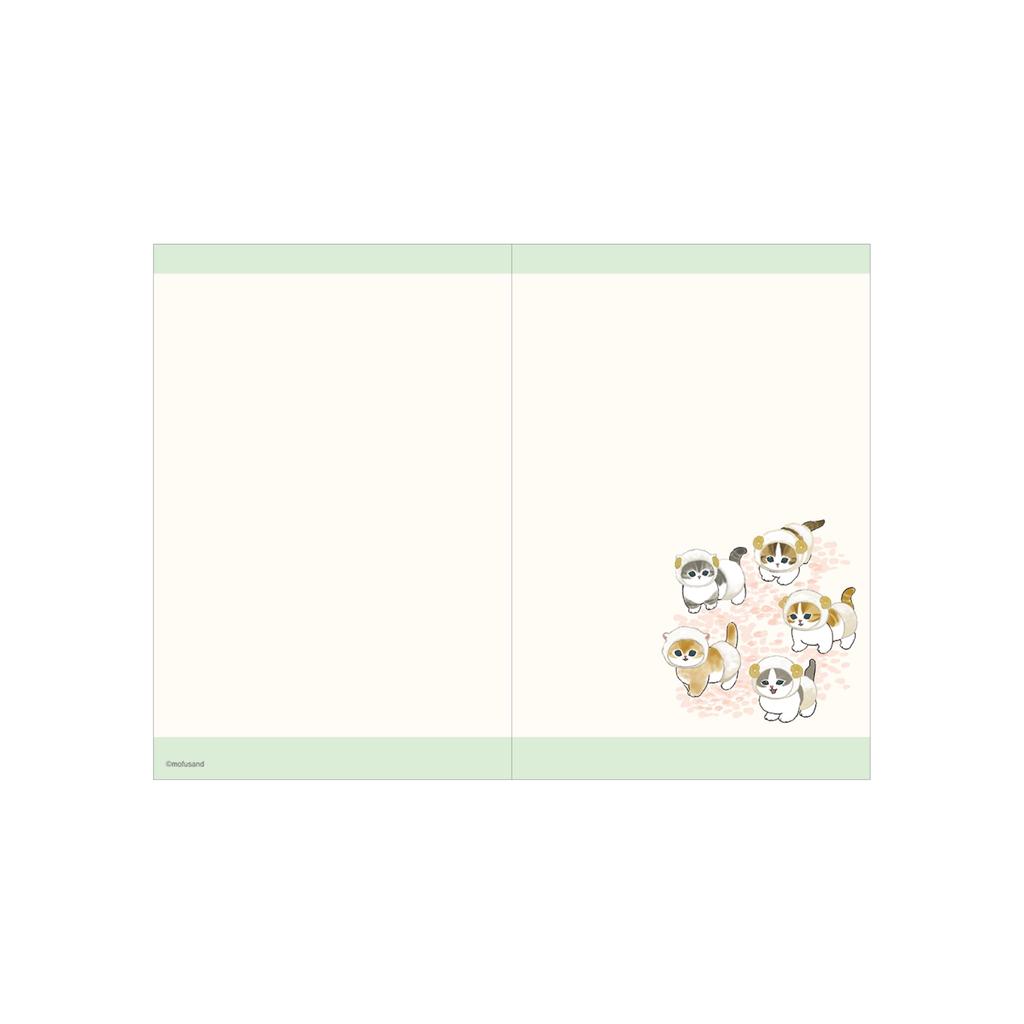 Stationery mofusand 2025 Monthly Chiffon S2958538 Sun-Star Planner, B7, Cake,