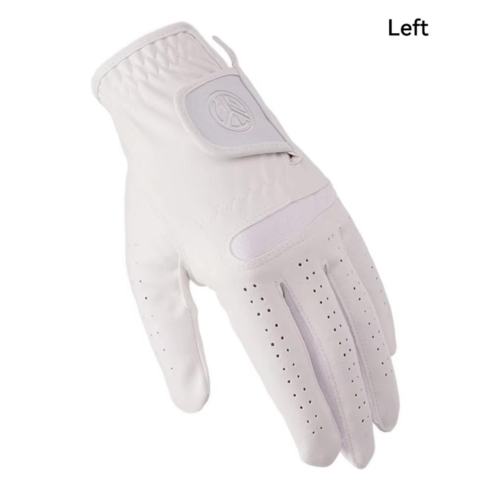 

Sheepskin Men s Sports Golf Glove Breathable Single Leather Golfing Glove -Resistant Maximum Grip Golf Gloves XXL